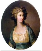 Portrait of Dorothea von Medem Joseph Friedrich August Darbes